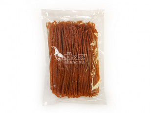 Ресторанные гренки со вкусом стейка: Кета (паутинка)