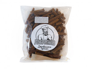 Мясо (АЛЬЯНС) вяленое индейка с халапеньо (500гр): Деревенские гренки с беконом