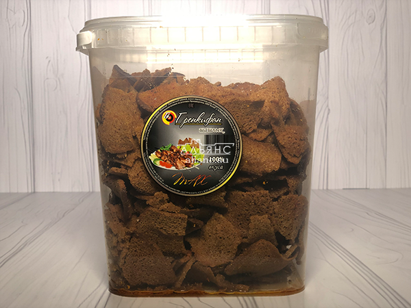 Ржаные гренки со вкусом шашлыка в Жуковском