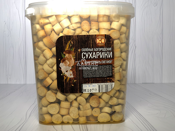 Сухарики с грибами и сметаной в Жуковском