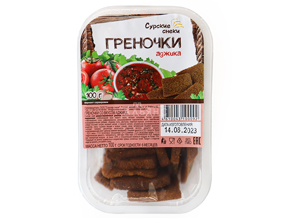 Сурские гренки с Аджикой (100 гр) в Жуковском