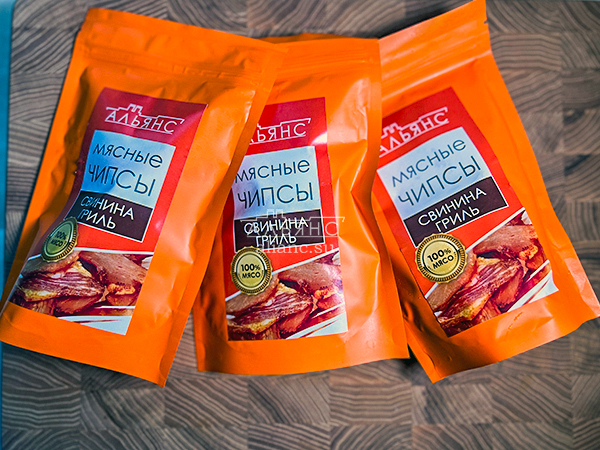 Мясо (АЛЬЯНС) вяленое свинина "Гриль" 50 гр. в Жуковском