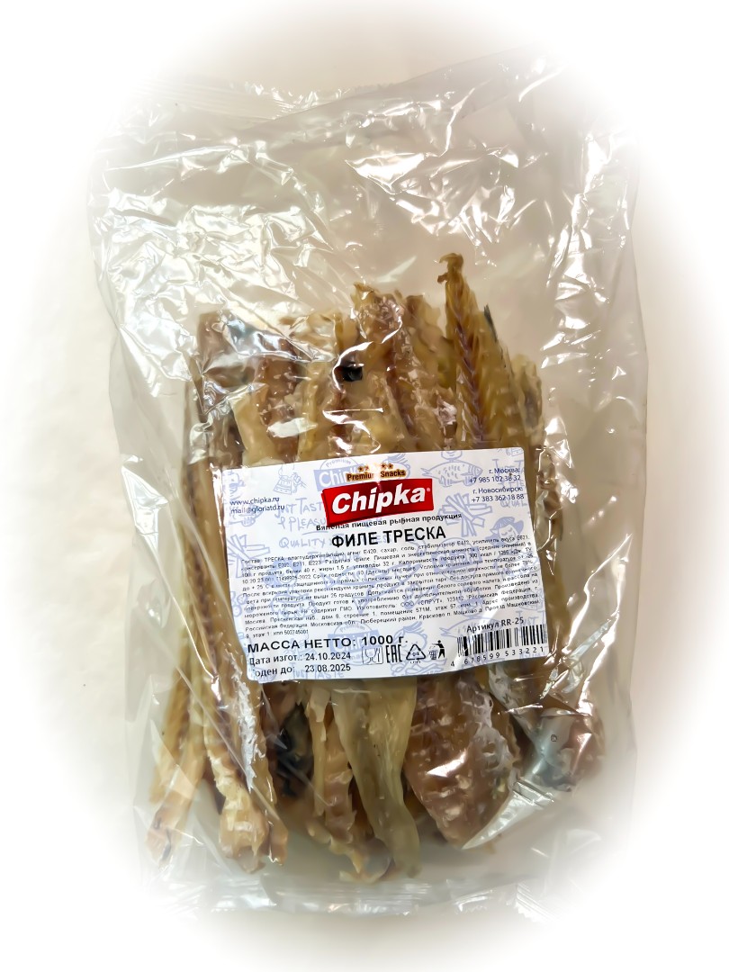 Треска филе (Chipka) 1кг в Жуковском
