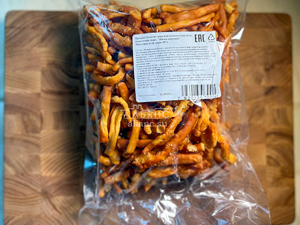 Нитка ЖАРЕНАЯ  Oktobersnack1 кг (сырный продукт) в Жуковском