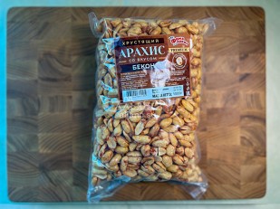 Гренки: БОБАРАХИС Арахис премиум со вкусом бекон 1кг