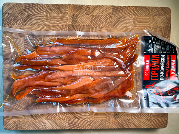 Горбуша соломка по-корейски в Жуковском