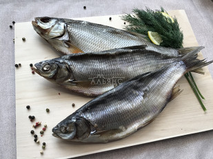 Продукт сырный ПАУТИНКА  Oktobersnack БЕЛАЯ (1 кг): Плотва вяленая