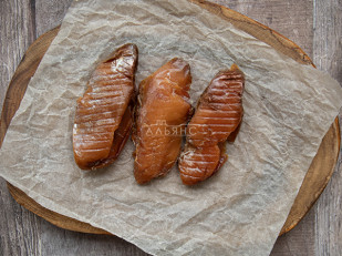 Продукт сырный ПАУТИНКА  Oktobersnack БЕЛАЯ (1 кг): Икра воблы вяленая