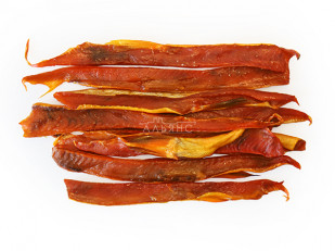 Корюшка (мелкая) вяленая (Камчатка): Горбуша теша (брюшки) холодного копчения