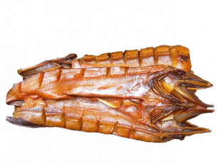 Сиг вяленый: Щука (бабочка) холодного копчения